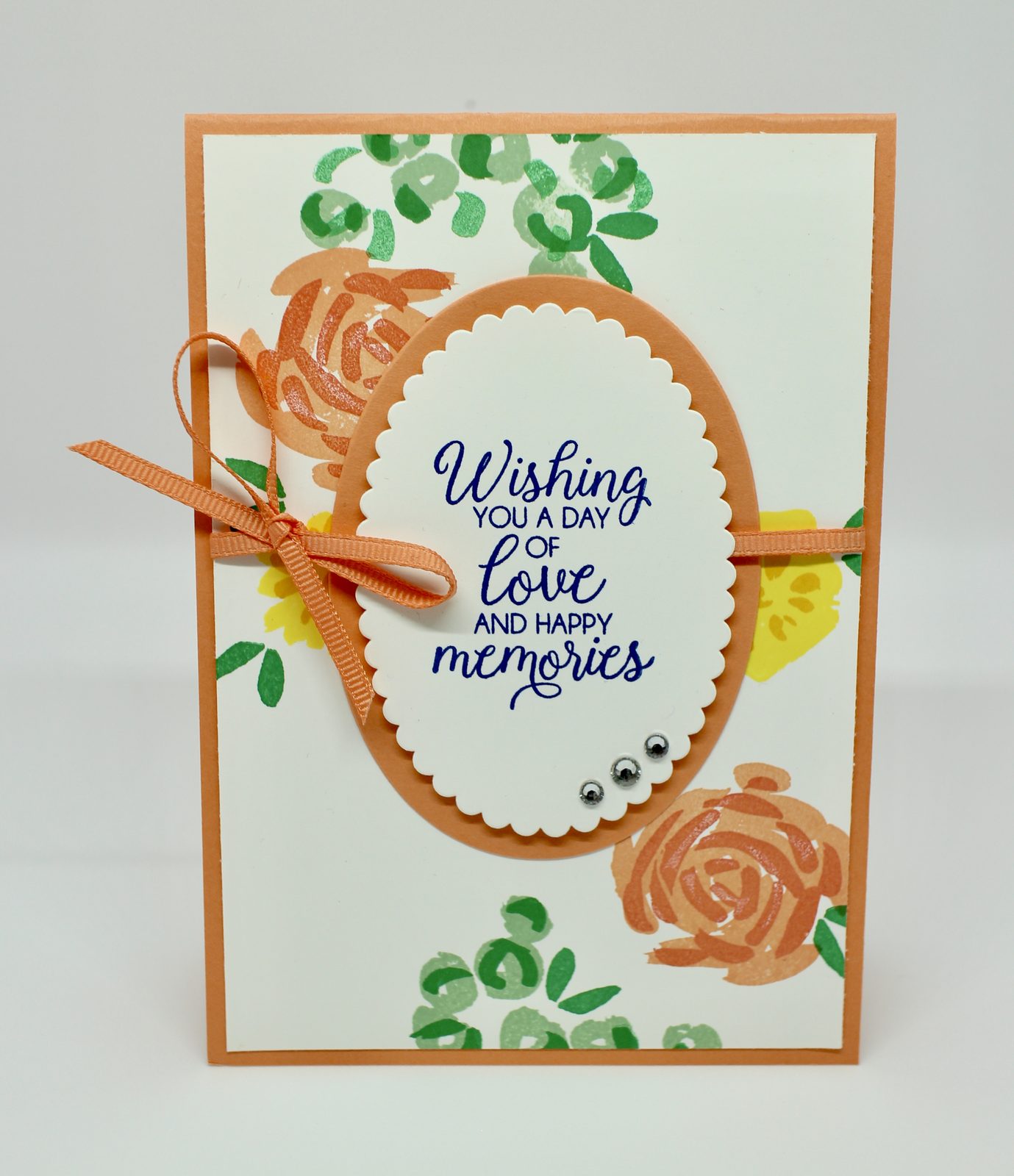 Abstract Impressions Card